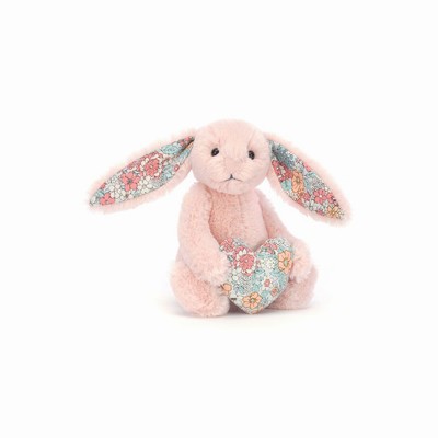 Jellycat Blossom Heart Conejitos | PUVE-73619